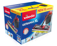 VILEDA Zestaw Vileda UltraMax XL BOX - mop płaski + wiadro - 477609 - zdjęcie 1